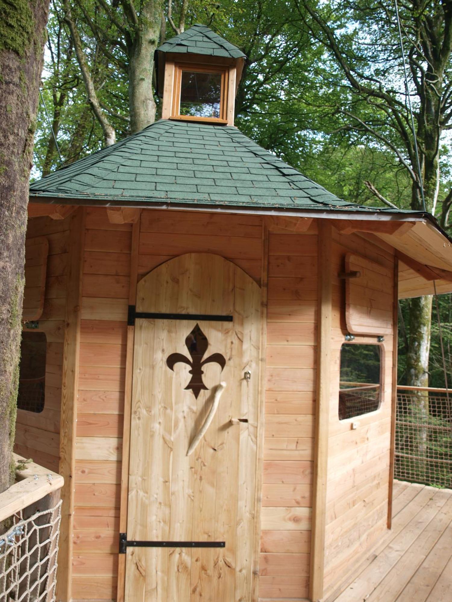 Les Cabanes De Kermenguy Cléder Exteriör bild